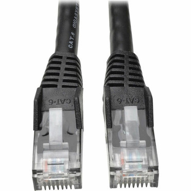 Tripp Lite Cat6 UTP Patch Cable - 7ft - 1 x RJ-45 Male - 1 x RJ-45 Male - Black N201-007-BK Tripp Lite Cat6 UTP Patch Cable - 7ft - 1 x RJ-45 Male - 1 x RJ-45 Male - Black N201-007-BK