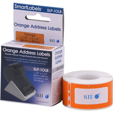 Seiko Address Label - 35 Width x 11 Length - 130Roll - 1  Box - Orange SLP-1OLB