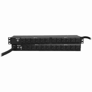 Tripp Lite PDU2430 PDU Basic 120V 30A 24 Outlet - 24 x NEMA 5-15R - 24 - 1U 19 Rack-mountable PDU2430