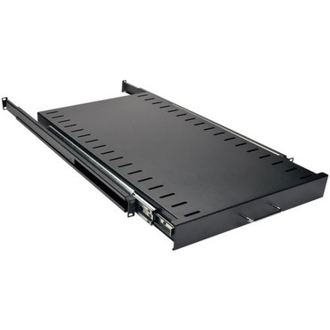 Tripp Lite SRSHELF4PSLHD Rack Shelf - Black - Cold-rolled Steel CRS - 4536 kg Maximum Weight Capacity SRSHELF4PSLHD