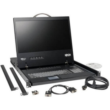 Tripp Lite NetController 19 8-Port VGA Console KVM Switch - Steel Housing - 8 Computers - 19 Active Matrix TFT LCD - 8 x HD-15 B040-008-19