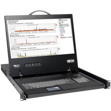 Tripp Lite NetController 19 16-Port VGA Console KVM Switch - Steel Housing - 16 Computers - 19 Active Matrix TFT LCD - 16 x HD-15 B040-016-19