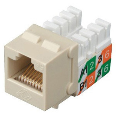 Black Box GigaBase2 Cat5e Jack - 25 Pack - 1 x RJ-45 Female - Orange FMT926-R2-25PAK