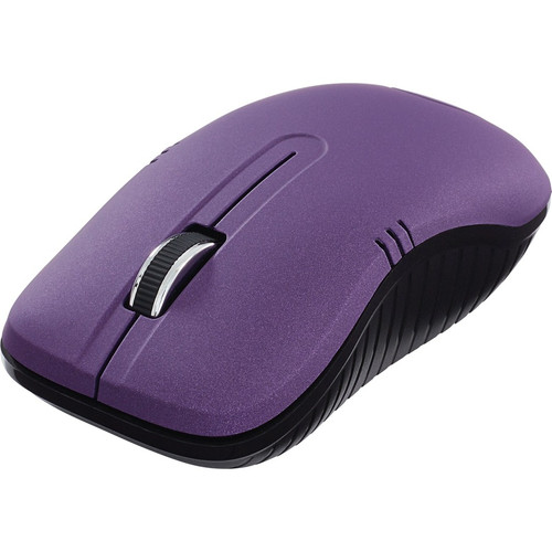 Verbatim Wireless Notebook Optical Mouse, Commuter Series - Matte Purple - Optical - Wireless - Matte Purple - 1 Pack (Fleet Network)