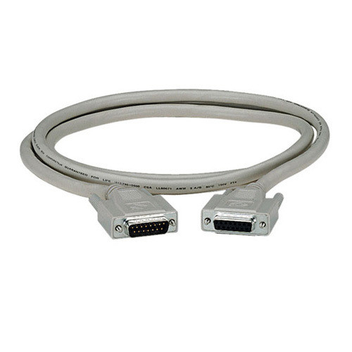 Black Box Serial Data Cable - 15 ft Serial Data Transfer Cable - First End: 1 x DB-15 Male Serial - Second End: 1 x DB-15 Female - (Fleet Network)