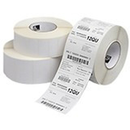 Zebra Z-Ultimate 3000T Thermal Label - Permanent Adhesive - 2 Width x 4 Length - 3 Core - Thermal Transfer - White - Acrylic -  - 10011699