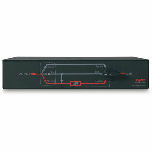 APC 19 Rack Mountable 24A Maintenance Bypass Panel - 5000VA SBP5000RMT2U