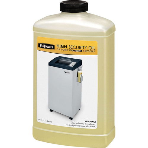 Fellowes Powershred&reg; High Security Shredder Oil ? 32 Oz. Bottle - 907.2 g (Fleet Network)