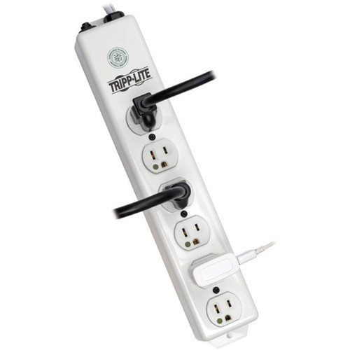 Tripp Lite Power Strip 120V AC - NEMA 5-15P - 6 NEMA 5-15R Hospital Grade - 183m PS-606-HG