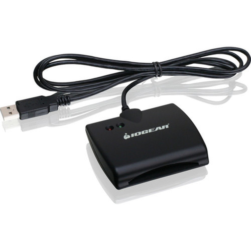 IOGEAR Smart Card Reader - CableUSB 20 GSR202