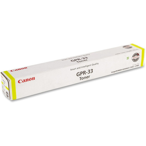 Canon GPR-33 Original Toner Cartridge - Laser - 52000 Pages - Yellow - 1 Each 2804B003AA