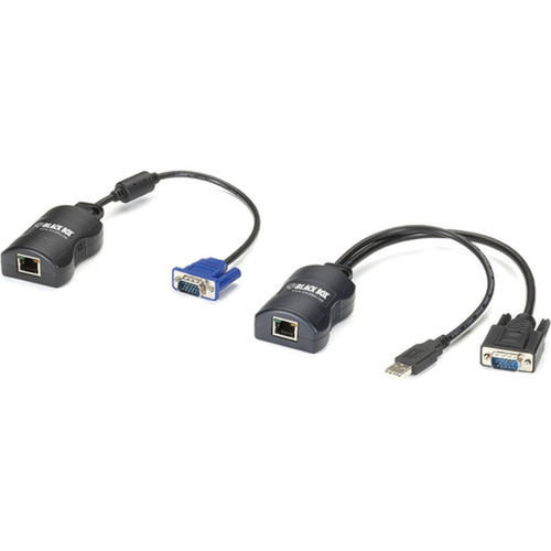 Black Box Wizard Multimedia Extender LP - 1 Input Device - 1 Output Device - 500 ft 152400 mm Range - 2 x Network RJ-45USB - 1 x - AVU4001A