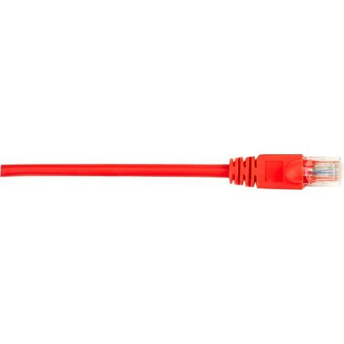 Black Box CAT6 Value Line Patch Cable, Stranded, Red, 20-ft. (6.0-m) - 20 ft Category 6 Network Cable for Network Device - First End: (Fleet Network)