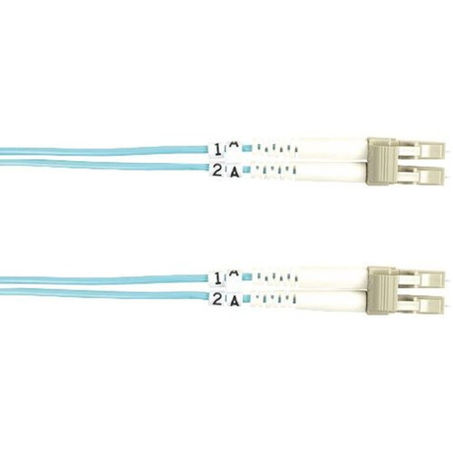 Black Box 10-GbE 50-Micron Multimode Value Line Patch Cable LC-LC 10-m 328-ft - 328 ft Fiber Optic Network Cable for Network - FO10G-010M-LCLC