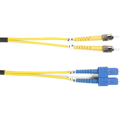 Black Box Single-Mode Value Line Patch Cable ST-SC 1-m 32-ft - 33 ft Fiber Optic Network Cable for Network Device - First End FOSM-001M-STSC