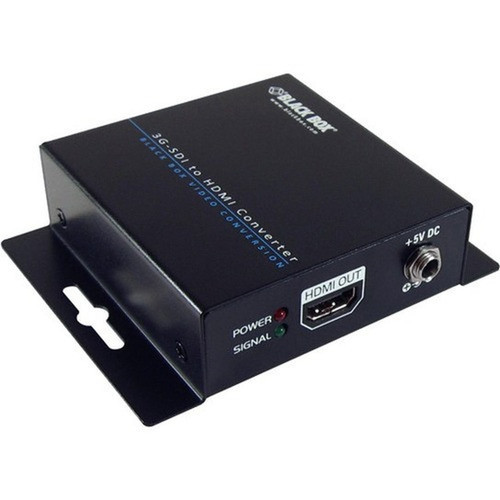 Black Box 3G-SDIHD-SDI to HDMI Converter - Functions Video Conversion - 1920 x 1080 - Wall Mountable VSC-SDI-HDMI