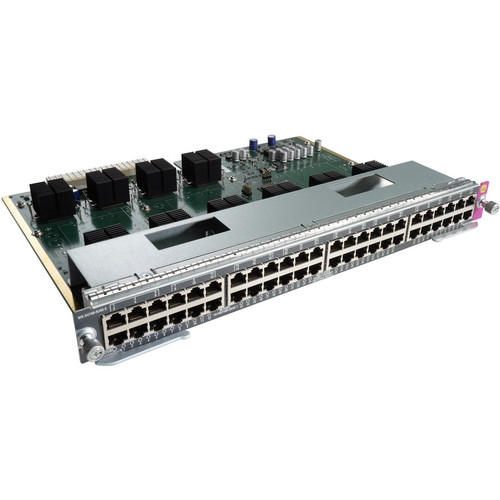 Cisco WS-X4748-RJ45-E Switching Module - 48 x 10/100/1000Base-T LAN100 Mbit/s (Fleet Network)