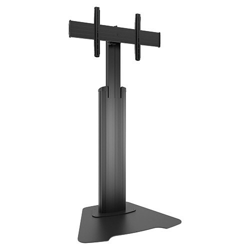 Chief Large FUSION Manual Height Adjustable Floor Stand - Up to 80" Screen Support - 90.72 kg Load Capacity - Flat Panel Display Type (Fleet Network)