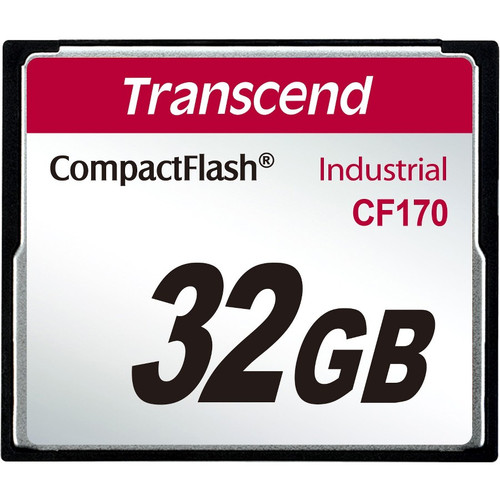 Transcend CF170 32 GB CompactFlash - 89.80 MB/s Read - 38.15 MB/s Write - 1 Card (Fleet Network)
