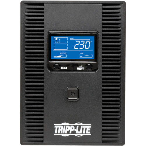 Tripp Lite Smart LCD 1500VA Tower Line-Interactive 230V UPS with LCD Display and USB Port - 1.50 kVA/900 W - Tower - 8 x IEC 60320 C13 (Fleet Network)