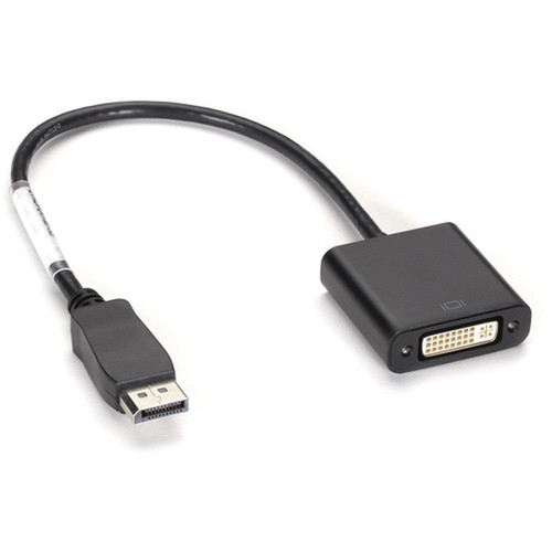 Black Box DisplayPort Adapter 32 AWG DisplayPort Male to DVI-I Female - 1 ft DisplayPortDVI Video Cable for AudioVideo Device - 1 EVNDPDVI-MF-R3