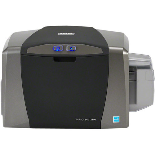 Fargo DTC1250e Dye Sublimation/Thermal Transfer Printer - Color - Desktop - Card Print - Auto Feed - 100 Card Input Hopper, 30 Card - (Fleet Network)