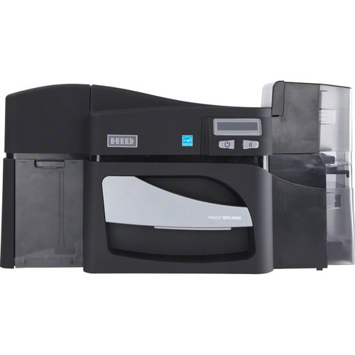 Fargo DTC4500E Dye Sublimation/Thermal Transfer Printer - Color - Desktop - Card Print - 2.11" Print Width - Auto Feed - 200 Card 100 (Fleet Network)