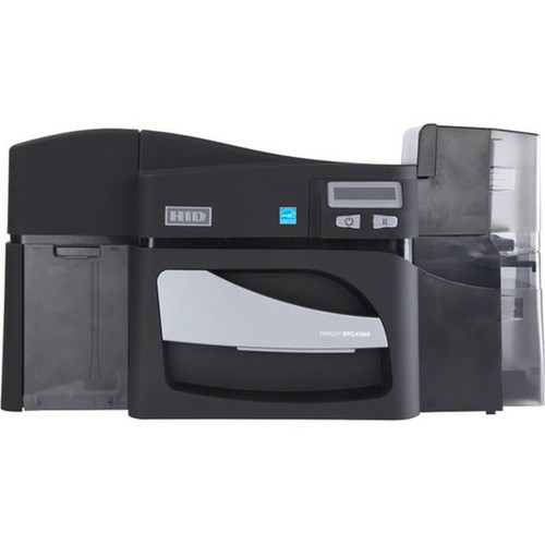 Fargo DTC4500E Single Sided Dye SublimationThermal Transfer Printer - Color - Desktop - Card Print - 211 Print Width - Auto Feed - 055600