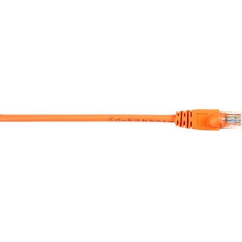 Black Box CAT5e Value Line Patch Cable Stranded Orange 4-ft 12-m - 4 ft Category 5e Network Cable for Network Device - First 1 CAT5EPC-004-OR