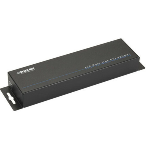 Black Box Dual-Link DVI-D Splitter 1 x 2 - 300 MHz to 300 MHz - DVI In - DVI Out - Serial Port VSP-DLDVI1X2