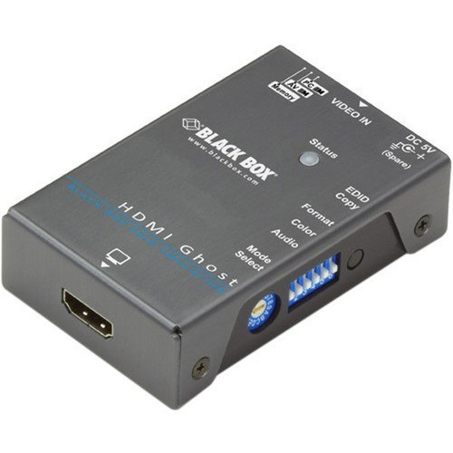 Black Box HDMI EDID Ghost - Functions Video Emulation Video Switcher - 2048 x 1152 - External VG-HDMI
