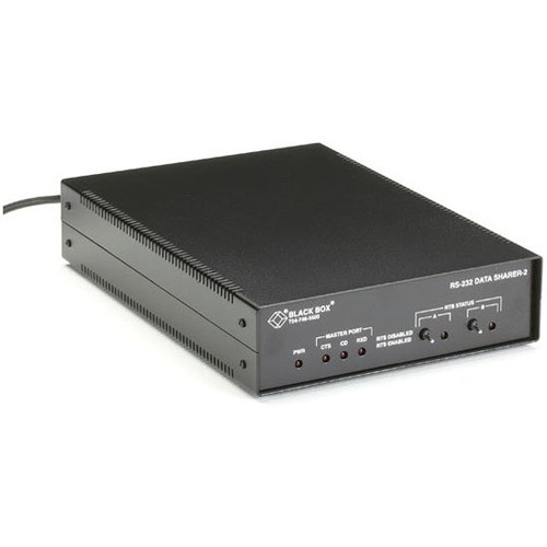 Black Box RS-232 Data Sharer, 2-Port (in Metal Case) (Fleet Network)