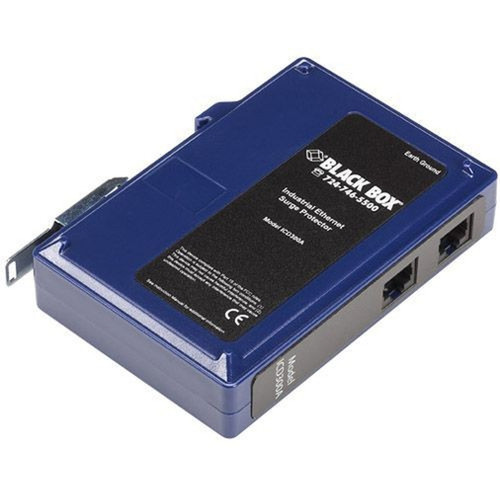 Black Box Industrial Ethernet Surge Protector DIN Rail ICD300A