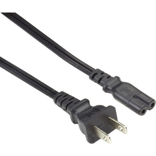 Black Box Standard Power Cord - For Power Supply - 18 Gauge - 125 V AC / 7 A - Black (Fleet Network)