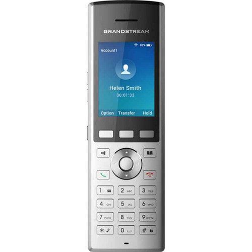 Grandstream IP Phone - Cordless - Wi-Fi Bluetooth - 2 x Total Line - VoIP - IEEE 80211abgn - Speakerphone - Color - SIP TCP  WP820