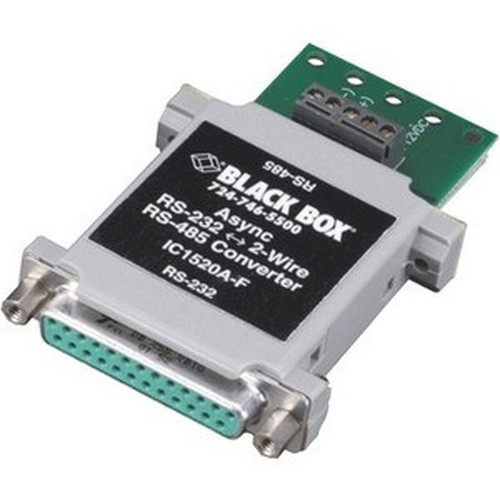 Black Box DB-25Terminal Block Data Transfer Adapter - 1 x DB-25 Female SerialParallel - 1 x Terminal Block IC1520A-F