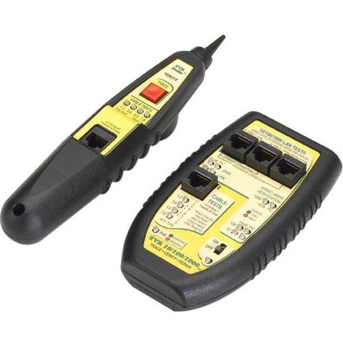 Black Box TVR 101001000 Tester - Twisted Pair Cable Testing PoE Testing - 4 - Twisted Pair - Gigabit Ethernet - 2Number of - TS029A-R5