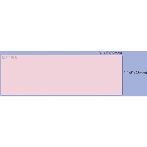 Seiko Mailing Label - 35 Width x 11 Length - 130Roll - 1  Box - Pink SLP-1PLB