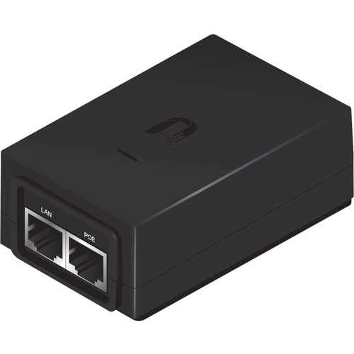 Ubiquiti POE-48-24W Power over Ethernet Injector - 120 V AC, 230 V AC Input - 48 V DC, 500 mA Output - 1 x Ethernet Input Port(s) - 1 (Fleet Network)