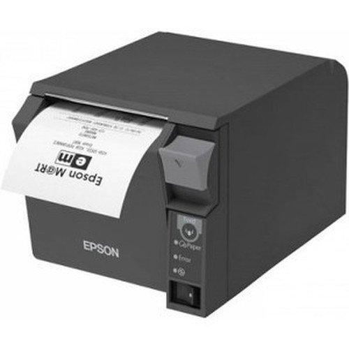 Epson TM-T70II Direct Thermal Printer - Monochrome - Desktop - Receipt Print - 250 mms Mono - 180 x 180 dpi - 4 KB - USB - Serial - C31CD38134