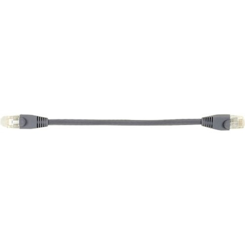 Black Box GigaBase CAT5e Reduced-Length Patch Cable, Blue - Category 5e Network Cable for Patch Panel, Switch, Network Device - First (Fleet Network)