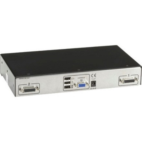 Black Box ServSwitch KM Switchbox - 2 Computers - 1 Local Users - 1920 x 1280 - 3 x USB1 x VGA SW2006A-USB-EAL