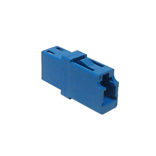 LC/LC Fiber Coupler F/F Singlemode Simplex Ceramic, Blue (FN-FO-AD608)