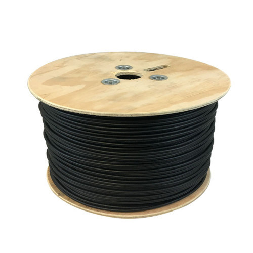 1000ft 2C Audio Bulk Cable - 22AWG stranded 90 braid  100 foil FT4 FN-BK-AD02C22-BK