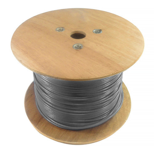 1000ft 4 Pair Cat5e 350MHz Stranded UTP FT4CMR Bulk Cable - Grey FN-BK-C5EST-4GY