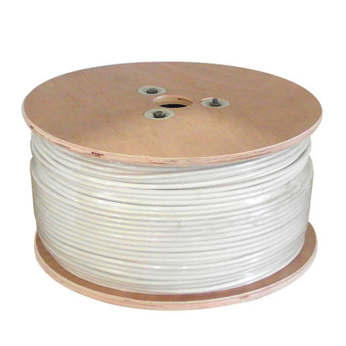 1000ft RG59 BC 20AWG bulk cable 95 BC braid CMP - White FN-BK-CXRG59-6