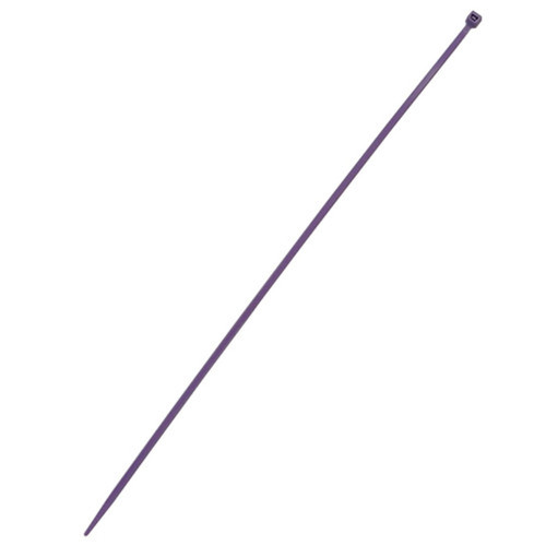 100pk 12 inch cable tie 40lb - UL94 V-2 nylon 66 - Purple FN-CT-212-100PR