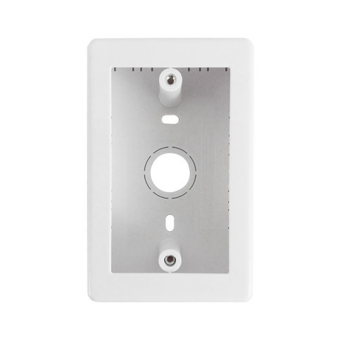 Raceway Single Gang Box - White FN-RW-SB1-WH