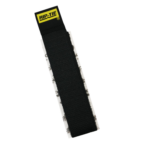 4 inch Rip-Tie CableCatch Adhesive Back Wrap - Black - Pack of 5 (FN-VL-CC1-04BK-05)