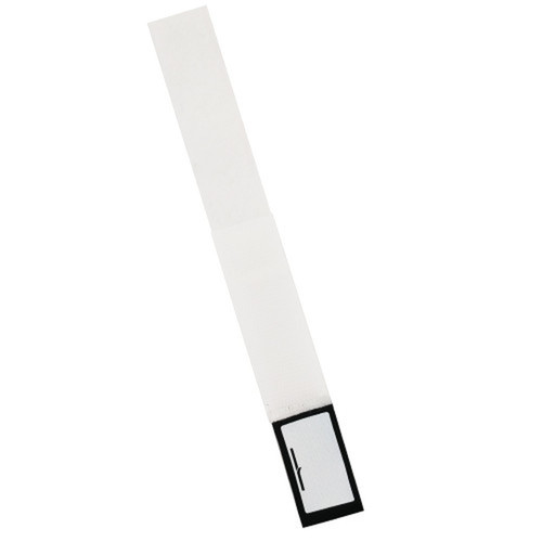 14 inch Rip-Tie CableWrap with Write On Tab - White - Pack of 10 FN-VL-CW1-14WH-10